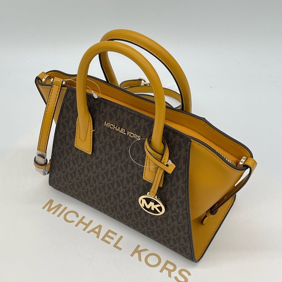 Michael Kors Avril Small TZ Satchel Bag - Picture 5 of 10